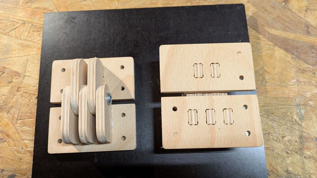 Wooden Box Hinge sides