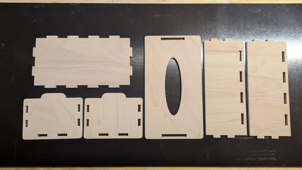 Tissue Box Parts CNC