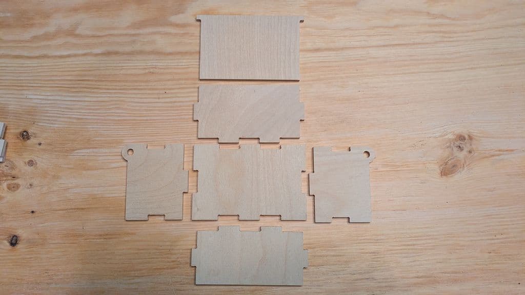 Small Hinged Lid Box Parts