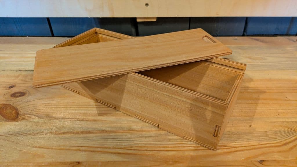 Sliding Lid Box from Template