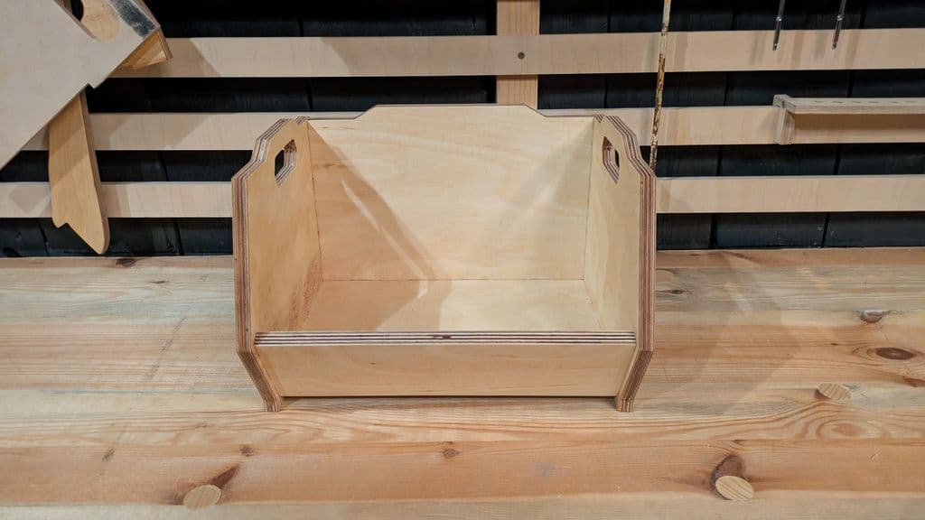 Stackable Organizer Box front