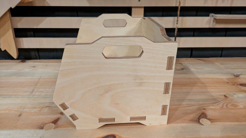 Stackable Organizer Box made with cnc router