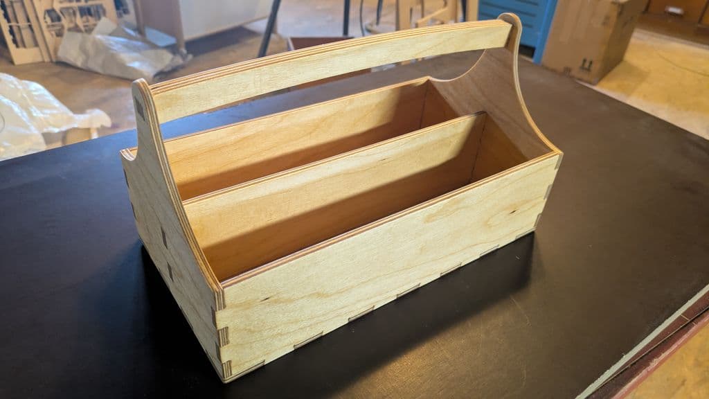 Toolbox made with CNC Router