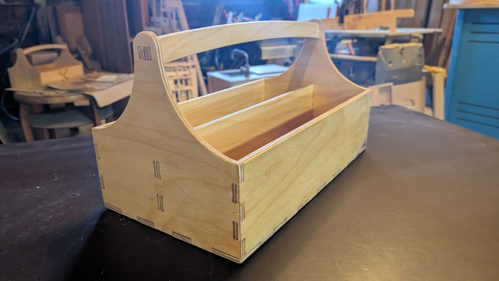 Toolbox made with CNC